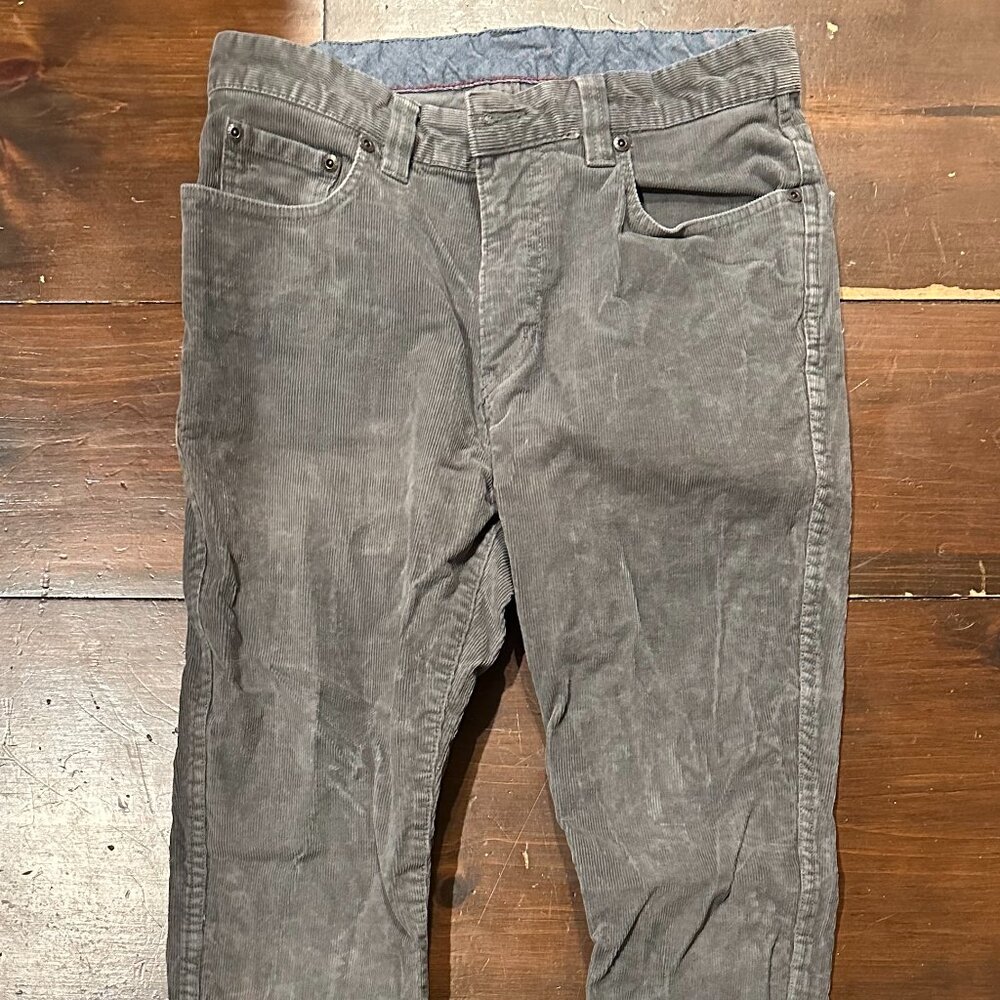 Men's L.L.Bean Stretch Country Corduroy Pants, Classic Fit, Plain Front. 30/30